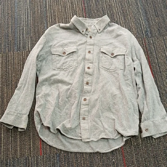 Duluth Trading Company Men's T-Shirt Flannel Standard Fit Shirt Medium - Picture 2 of 7